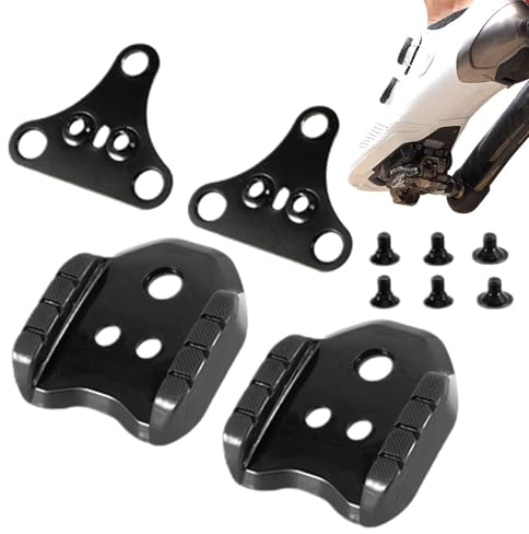 Fahrrad-Cleats, Cycling Pedals Cleat Für SPD Cleats System Schuhe & SPD SH40 Cleats Pedalplatten Fahrradzubehör Set, Bike Fahrrad Schuhplatten Indoor Outdoor Radfahren & Rennrad Schuhplatten Set
