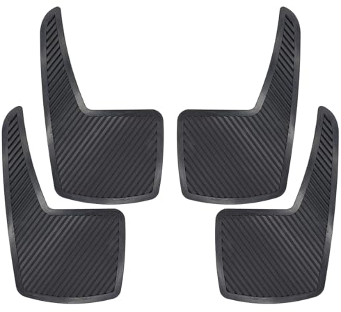 GYTTAK Auto Parafango Pneumatici Paraspruzzi universali Paraspruzzi Anteriori e Posteriori Protezioni Parafango per Camion Veicoli Fuoristrada SUV Auto ABS Materiale Ricambi Auto