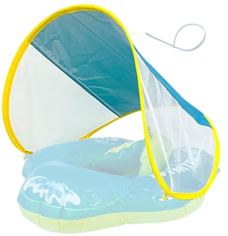 Renopfect Sonnendach Für Schwimmring Schwimmring Sonnendach Zubehör UPF 50+ Abnehmbar Schwimmen Schwimmt Sonnendach Für Schwimmhilfe Aufblasbare Baby Schwimmring,Baby Float,Kleinkind Pool Schwimmrin