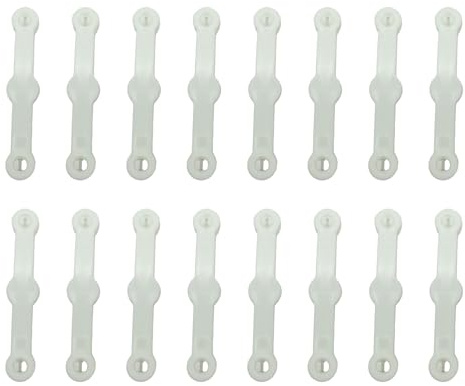 Juego de 10 fijadores de pantalla de malla para ventanas, sin necesidad de taladrar, seguro y soporte de pantalla de ventana, soporte de instalación fácil