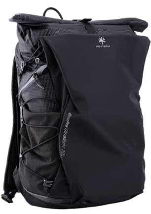 PGYTECH OnePro Ultralight Sac a Dos Appareil Photo Expansible 20L Sac Photo Voyage Outdoor avec Housse de Pluie, Séparateurs et Ordinateur 14-16, Compatible avec DSLR/Drones/Hybrides, Noir