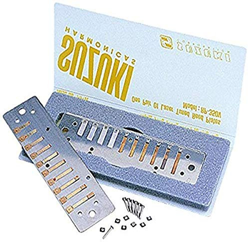 Suzuki RP-F-20E-LF Replacement Reed Plates for F-20E Fabulous Harmonicas, Key of F Low