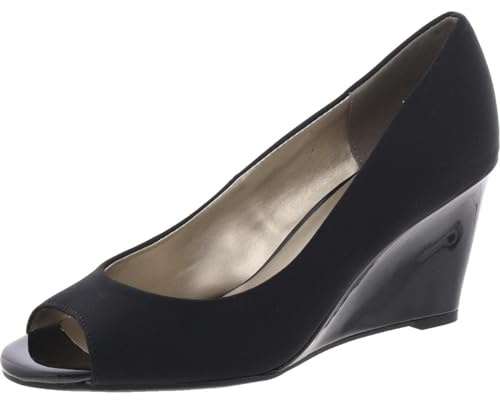 Bandolino Women's Tufflove Wedge Pump, Black, 001, 8