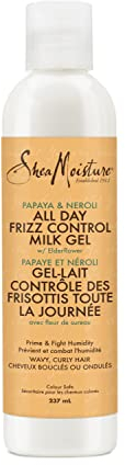 Shea Moisture SheaMoisture - Gel latte per Wavy, capelli ricci, papaya e neroli, senza parabeni, 237 ml, 237 ml