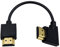 Duttek 4K HDMI Kabel, HDMI zu HDMI Kabel, extrem dünn, HDMI Stecker auf Stecker, Verlängerungskabel für 3D und 4K Ultra HD TV Stick HDMI 2.0 Kabel, 0,15 m