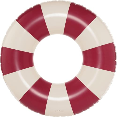 Petites Pommes Schwimmring Schwimmhilfe Ø45-120cm für Kinder und Erwachsene (Ruby Red, 120cm)