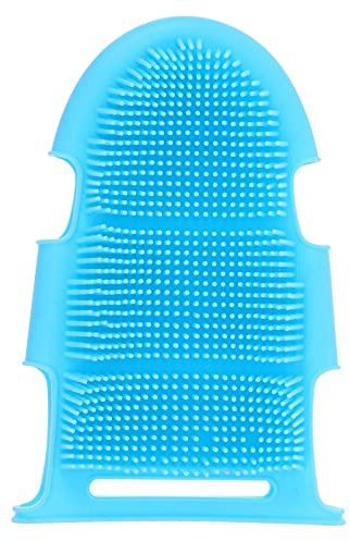 FRCOLOR W?scher Handschuh Baby- Badebürste aus Silikon Silikon- Badebürste - Baby- Bürste Duschhandschuhe Pinsel