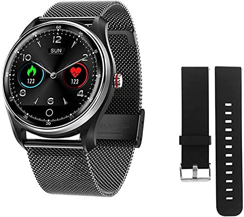 QESTO KNN New ECG+PPG Smart Watch Blood Pressure Heart Rate Monitor IP68 Waterproof 8 Multi-Sport Modes Smartwatch for Men Women PK N58(E)(E)