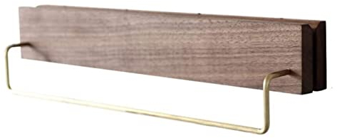 Messerblock ohne Messer Küchenmesserblock Messerhalter Rack Für Die Wand Walnuss Für Aufhängen Bar Rack Messer Rack Handtuch Organizer für Küchenmesser