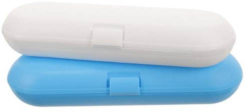 FOMIYES 2stücke Elektrische Zahnbürsten Halter Box Aufbewahrungsbox Für Zahnbürsten Tragbare Reiseetuis Für Mit Ausreichend Platz Langlebiges Und Unbedenkliches Material
