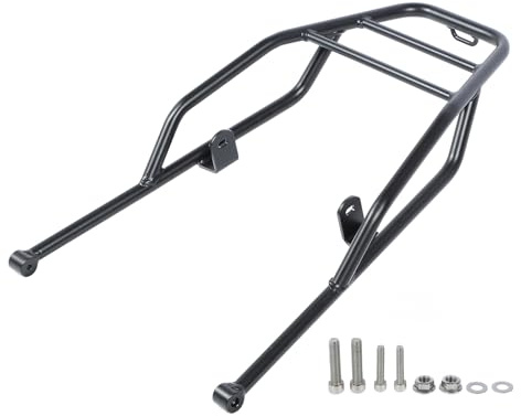 Motorcycle Arrière à Bagages Arrière 18 Mm Support de Tube en Fer Remplacement de Stockage Supplémentaire pour V7 Stone Special Custom Centenario 2021 à 2024