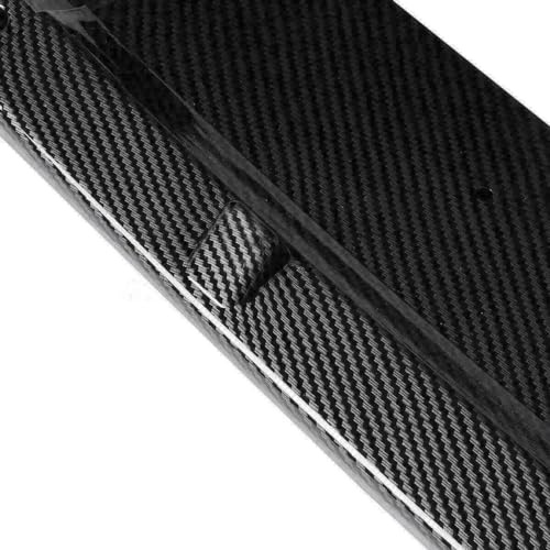 Spoilerlippe Frontspoiler Für VW Für Golf 7 7.5 MK7 MK7.5 Für GTI Für GTD R Für Line Alle Modelle 2012-2020 Diffusor Body Kit Spoiler Guard Frontstoßstange Splitter Lippe Auto-Frontspoiler(Carbon Look