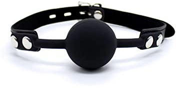 Mouth Ball Silicone Adjustable Strap Mouth Plug Breathable