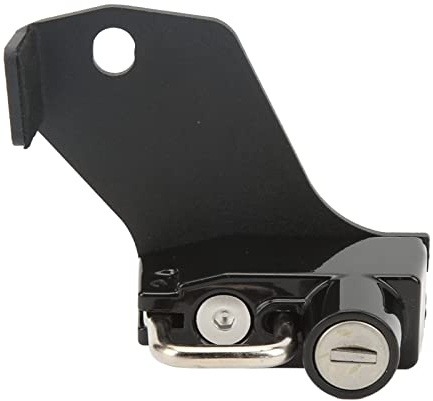 RASTKY Verrou de Casque en Alliage d'aluminium CNC pour 2017-2022 – Verrou de sécurité Portable Antivol avec Installation Facile et 2 Clés pour la sécurité