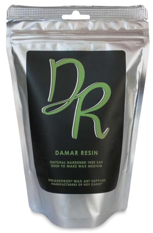 ENKAUSTIKOS WAX ART SPPLS 70117 ENKAUSTIKOS DAMAR RESIN 16 OZ
