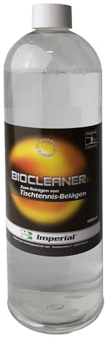 Imperial Tischtennis Bio-Cleaner | Zur Reinigung & Pflege von Tischtennisbelägen | VOC-haltig oder VOC-frei | Antistatisch | Schnelltrocknend | Verbessert Griffigkeit & Haltbarkeit | Made in Germany