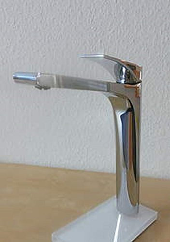 GESSI Miscelatore monocomando per lavabo Emporio Via Solferino Versione Alta, con Scarico 11/4, sporgenza 217 mm, 49003031-49003031