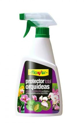 Garden Center Shop | Flower Protector Total Orquídeas 400 ml | Triple Acción Insecticida, Fungicida y Acaricida | Defensa Integral contra Plagas y Enfermedades