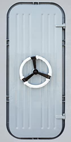 wandmotiv24 Türtapete Schiffstür, Meer, Schiff, Boot, Rad 80 x 200cm (B x H) - Dekorfolie selbstklebend Sticker für Türen, Türfolie, Aufkleber, M1364