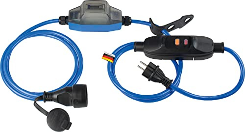 as - Schwabe Stromzähler ROCO mit PRCD, Wechselstromzähler 1-phasig, 61760 | MID konform, 5+1- stellig analog, für Abrechnungszwecke, 230V/16A/max. 3500W, für den Außenbereich mit Aufhängelasche, IP44