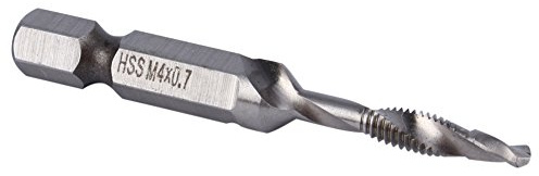kombi gewindebohrer m4,Drill Metal,M4 Gewindebohrer,Gewindebohrer Set Mini,M4-Bohrer,M4-Gewindebohrer Und Bohrer,Meche Taraud M4,M4-Gewindebohrer,M4H2-Bohrer,L25204Y,14-Gewindebohrer M4 Hss 14-Sechska
