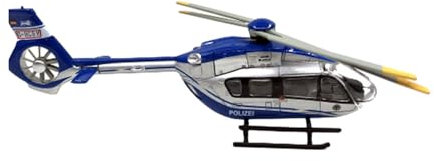 Perfeclan 1/87 Airbus H145 Hubschrauber Miniaturflugzeug Home Cafe Bar Hubschrauber Legierung Modell Display Ornament