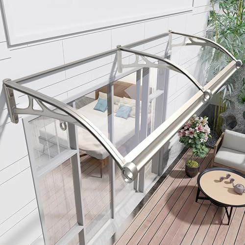 Window Awning Door Canopy,polycarbonate Front Door Outdoor Patio Awning For Door Entrance,aluminum Alloy Large Sink Window Awning Door Canopy,for Uv Rain Snow,window Awnings Exterior,door Awnings
