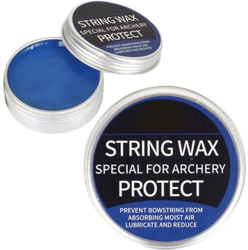 Casiler 2 Stücke Bogenschießen Bogen String Wachs Compound Bowstring Wachs Reduziert Reibung Schutz Schiene Lube Bogen Wachs Für Recurve Armbrust