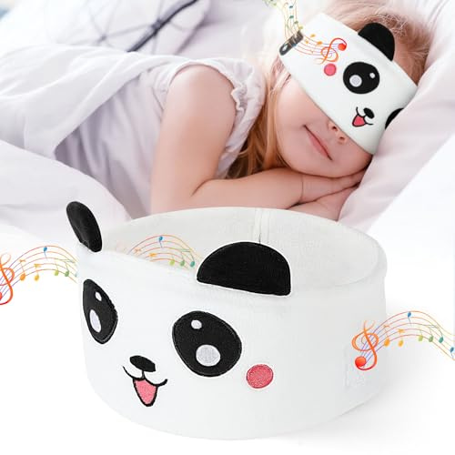 OFFCUP Bluetooth sovmask barn ögonmask, sovhörlurar Bluetooth