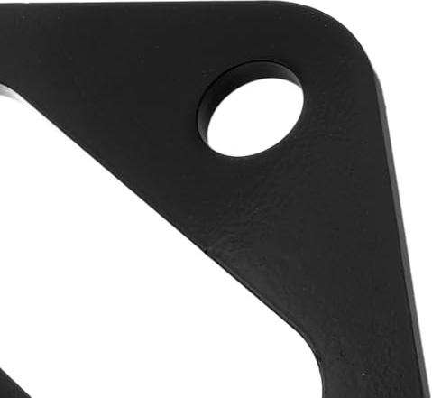 LAPYAPPE Kit Adattatore Gancio Traino per Trattorino Tagliaerba in Metallo Nero con Viti Inclusi, Facile Installazione e Compatibilità Ampia per Uso Agricolo e Giardinaggio