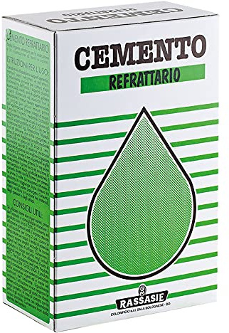 12PZ CEMENTO REFRATTARIO Kg. 1 NextradeItalia Mod.FERX.4QYSUUNLM