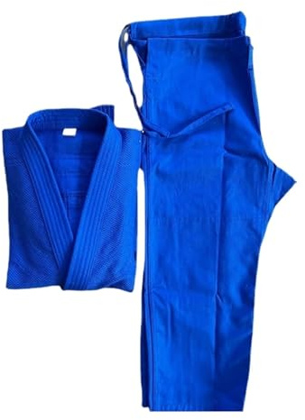 Taekwondo-dräkt, Karate Uniform Set for Judo Jiu Jitsu Alla Åldrar Flerfärgad Flera storlekar(Blue,150)