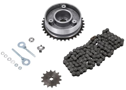 Kleines Kettenradantrieb-Set (Ketten-Set) - für Simson KR51/1 Schwalbe