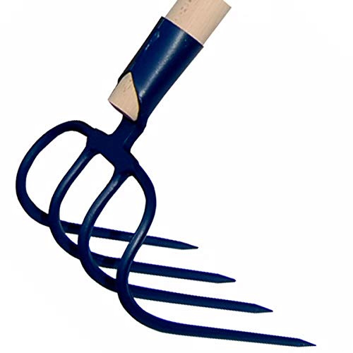 Outils Perrin Croc à Fumier à Douille sans Manche, 4 Dents, 21cm Largeur