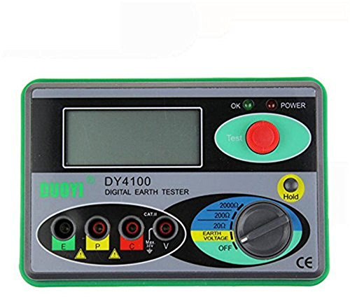 DY4100 Digitaler Erdungs-Widerstandsprüfer Messgerät Digitaler Erdungstester