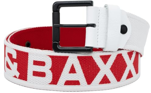 Cipo & Baxx Herren Gürtel Echtleder oder Stoff Kürzbar Elegant | Mit Metallschnalle, verstellbar und kürzbar, Jeansgürtel für Freizeit, Casual, Business und Alltag