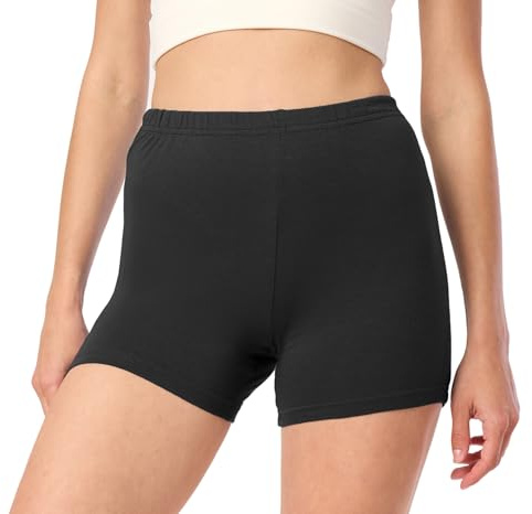 Merry Style Shorts Donna Corti da Palestra in Viscosa MS10-391 | Vita elastica, tessuto morbido e vestibilità aderente, modello corto per palestra leggera, yoga, casa e tempo libero