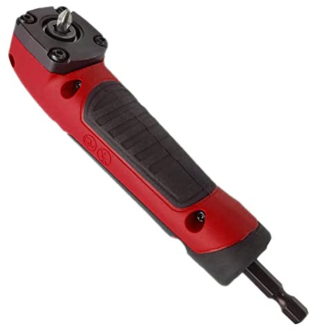 Right Angle Drill Attachment 90 Degree Corner Device Drill Adapter | SeonFook Impact Driver Socket Screwdriver Extension Drill Bit Holder for Drilling or Driving in Tight Spaces
