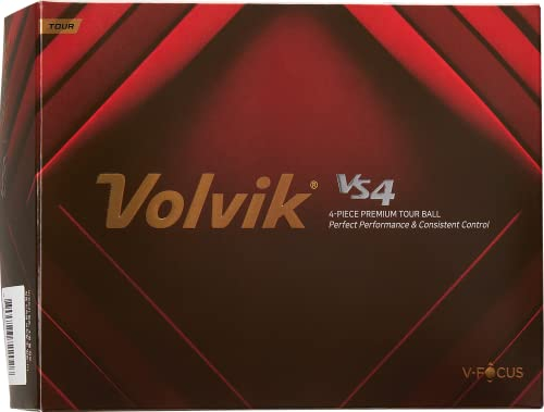 Volvik Tour VS4 Golfbälle: weiß, Dutzend