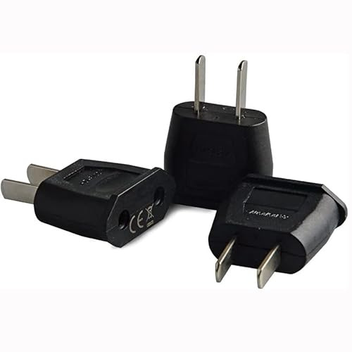 Adaptador Clavija Blanca Europea a Americana