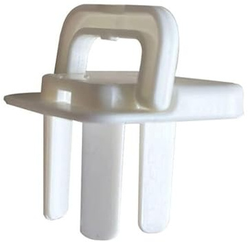 20 Pezzi Copri Presa Protezione Per Spina a Prova di Bambino, Spine Per Presa di Sicurezza Elettrica a Prova di Bambino Tappi in Plastica Dielettrica Per Bambino(2 piedi bianchi)