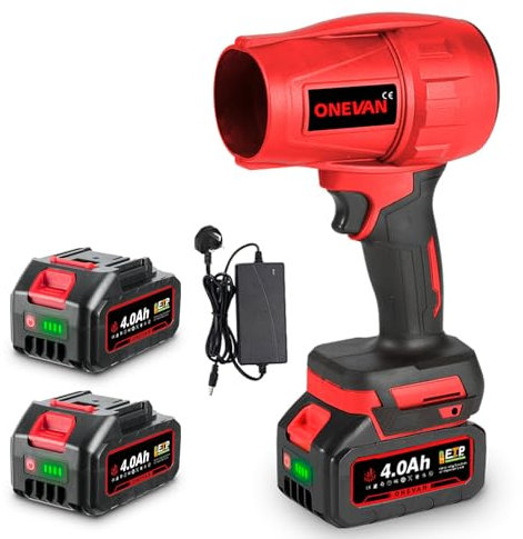 Small Cordless Leaf Blower Handheld Electric Blower - 700W Brushless Motor with Max Wind Speed 160 m/s, Mini Blower Fan for Home Cleaning