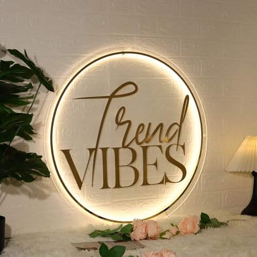 GUANKE Custom Logo Business Neon Sign - Personalized Backlit Illuminated Acrylic LED Display for Offices, Hair Studio, Bar, Salon, Retail Stores, Door, Wall