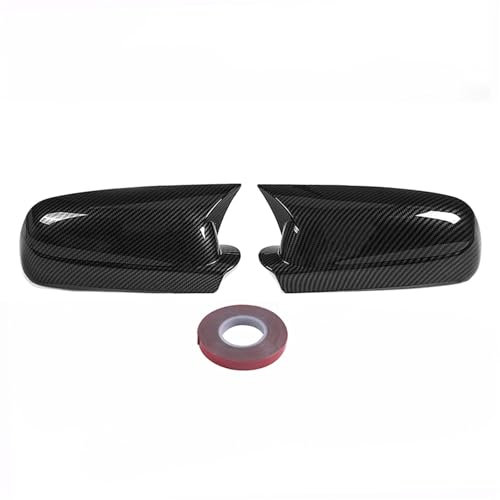 Auto Rückspiegel Kappe Für VW Für Golf 4 MK4 GTI R 1997-2004 Für Bora Für Jetta 1998-2005 Rückspiegel Abdeckung Flügel Spiegel Gehäuse Kappen Horn Tür Spiegelkappen(Carbon Pattern)