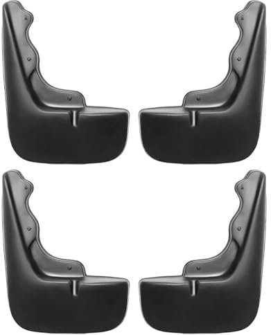 HYRAM 4 Pezzi Parafanghi per Fiat Ducato, Paraspruzzi Anteriori/Posteriori per Auto SUV Camion, ABS Resistente, Protezione Acqua Fango Pneumatici Accessori