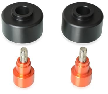 WSNWWKDD Hebel Rahmen for KTM Duke/RC 125 200 250 390 DUKE125 200 DUKE250 DUKE390 Vorne Hinten Gabel Rad Rahmen Slider Crash Protector Pads Roda Verkleidungs Kits(Rear 8MM 8MM)