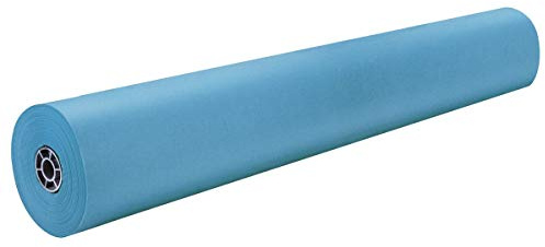 Pacon ArtKraft Duo-Finish Paper Roll, 36 x 1,000' (Sky Blue, 1 Roll)