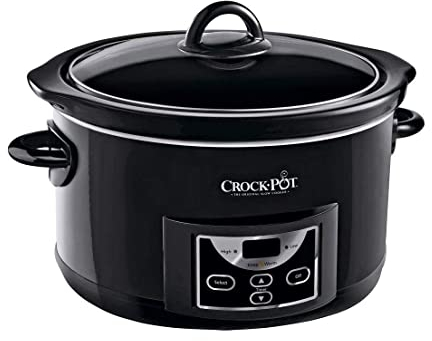 Crock-Pot SCCPRC507B-060 4.7L Countdown Slow Cooker - Black.