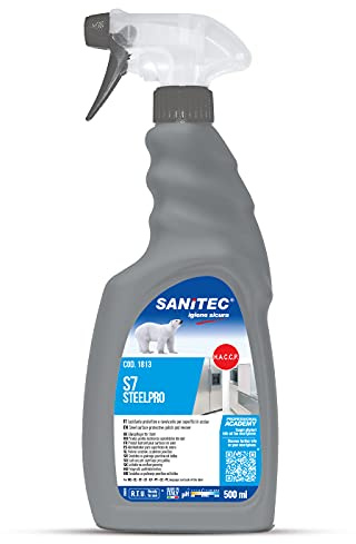 Sanitec Vivo Stålputsrengöringsmedel, spray 500 ml