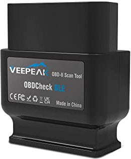 Veepeak OBDCheck BLE Bluetooth OBD II EOBD Reader Scanner Diagnostico per auto per iOS e Android